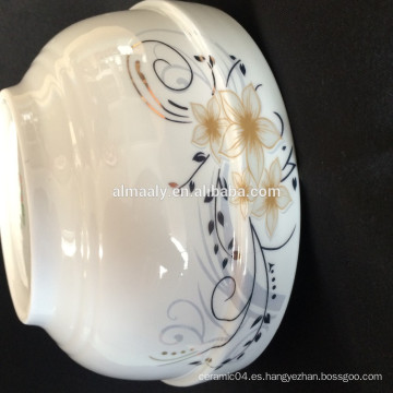 Porcelana china bowl porcelana sopa bowl porcelana salad bowl